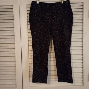 Soft Surroundings Superla Josephina Pull On Ankle Pants PL